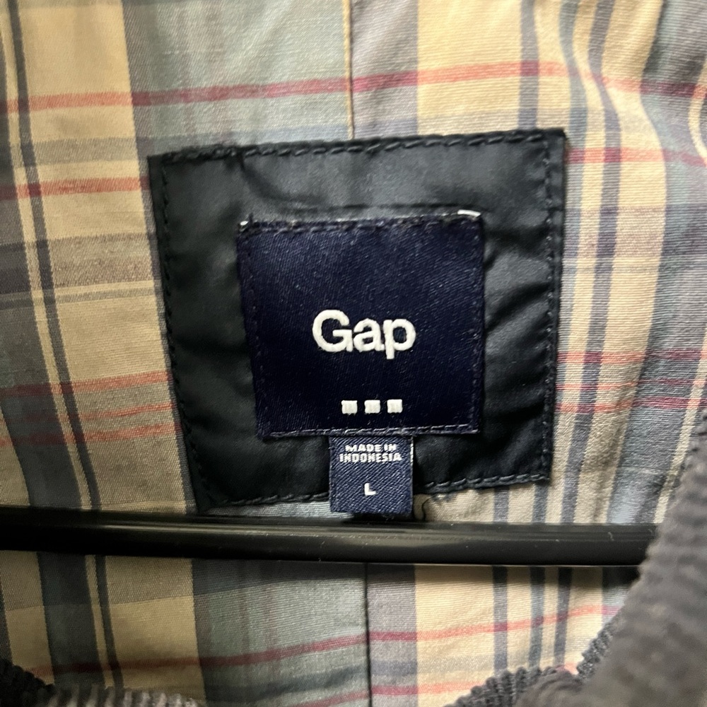 Navy Gap Puff Jacket - image 3